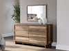 Chirason Dresser and Mirror - Furniture Bros & Mattress (Bolingbrook, IL)