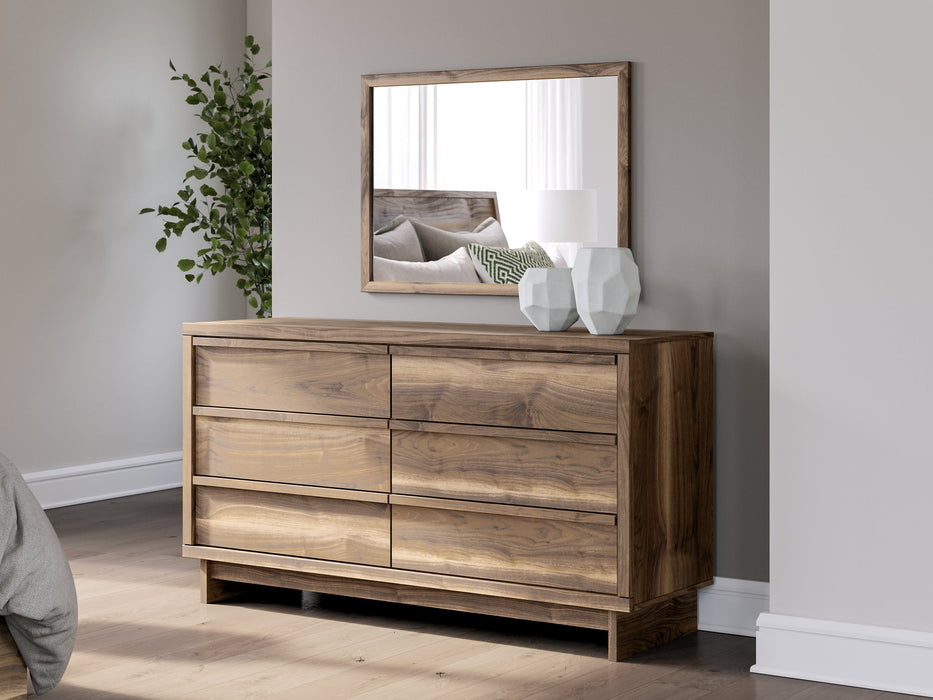Chirason Dresser and Mirror - Furniture Bros & Mattress (Bolingbrook, IL)