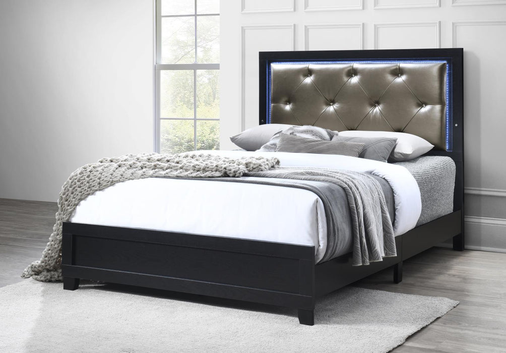 Full Bed-Dresser-Mirror