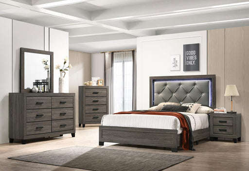 B376 Bed-Dresser-Mirror - Furniture Bros & Mattress (Bolingbrook, IL)