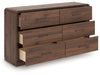 Fortlorn Dresser and Mirror - Furniture Bros & Mattress (Bolingbrook, IL)