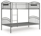 Lanceburg Bunk Bed with Ladder - Furniture Bros & Mattress (Bolingbrook, IL)