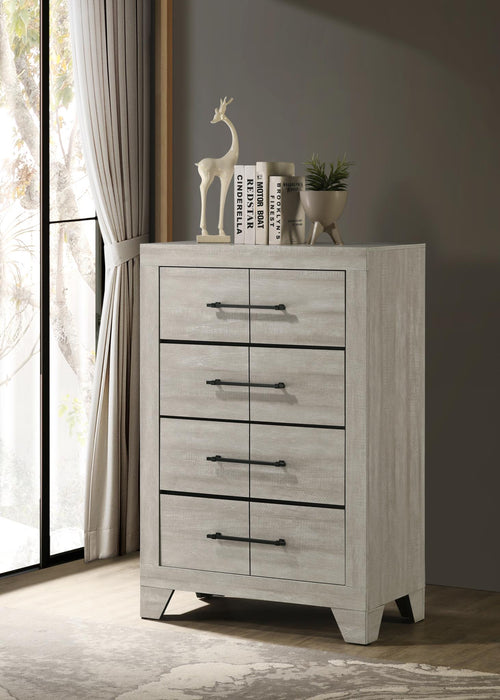 Dusty Gray Oak Chest