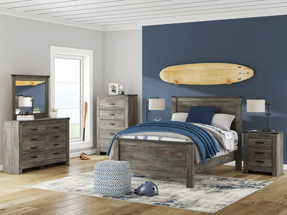 Frandern Dresser and Mirror - Furniture Bros & Mattress (Bolingbrook, IL)