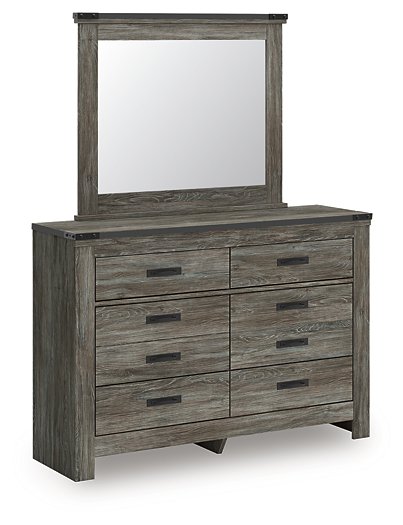 Frandern Dresser and Mirror - Furniture Bros & Mattress (Bolingbrook, IL)