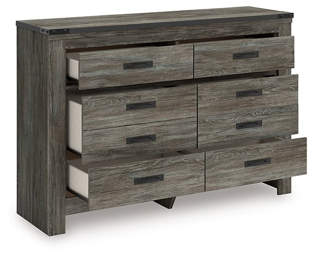 Frandern Dresser and Mirror - Furniture Bros & Mattress (Bolingbrook, IL)