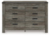 Frandern Dresser and Mirror - Furniture Bros & Mattress (Bolingbrook, IL)