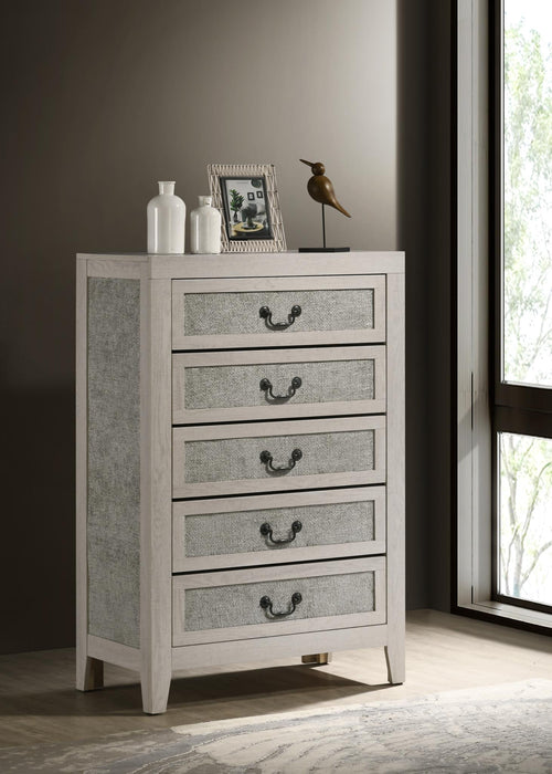 King Bed Frame - Dresser - Mirror - Chest - Nightstand