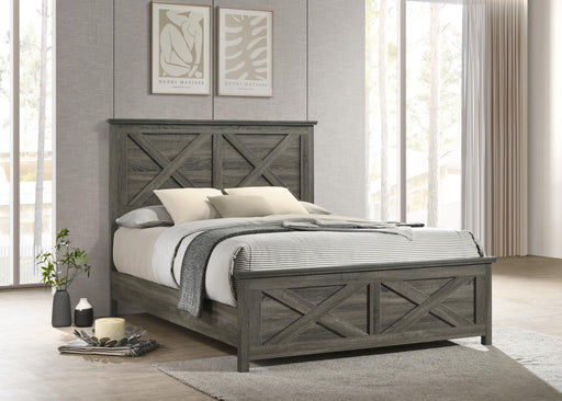 B522 Rustic Gray Bed - Furniture Bros & Mattress (Bolingbrook, IL)