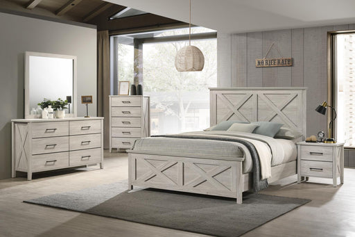 B523 Bed Frame-Dresser-Mirror-Chest-Nightstand - Furniture Bros & Mattress (Bolingbrook, IL)