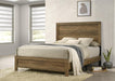 B526 Knotty Oak Bed - Furniture Bros & Mattress (Bolingbrook, IL)