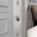 B568 Gray Velvet Canopy Bed With Bluetooth Speaker-Usb - Furniture Bros & Mattress (Bolingbrook, IL)