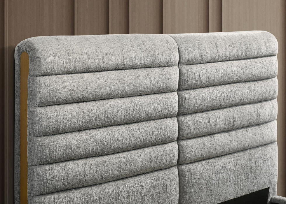 Light Gray Queen Bed