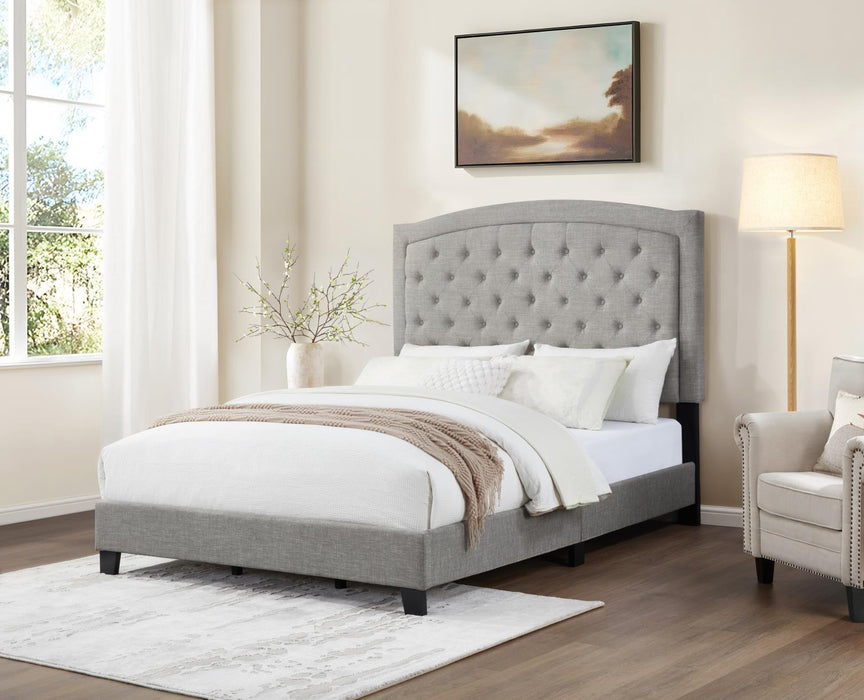 Light Gray Full Bed