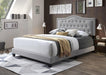 B601 Light Gray Bed - Furniture Bros & Mattress (Bolingbrook, IL)