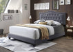 B602 Dark Gray Bed - Furniture Bros & Mattress (Bolingbrook, IL)
