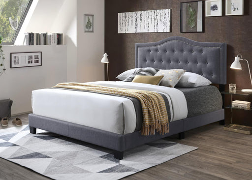 B602 Dark Gray Bed - Furniture Bros & Mattress (Bolingbrook, IL)