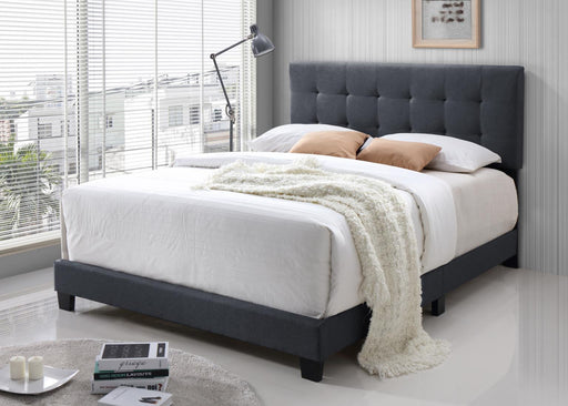 B605 Charcoal Bed - Furniture Bros & Mattress (Bolingbrook, IL)