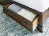Trellington Sleigh Storage Bed - Furniture Bros & Mattress (Bolingbrook, IL)