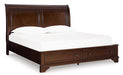 Trellington Sleigh Storage Bed - Furniture Bros & Mattress (Bolingbrook, IL)
