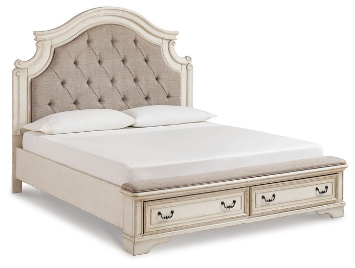 Realyn Upholstered Bed - Furniture Bros & Mattress (Bolingbrook, IL)