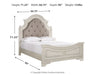 Realyn Upholstered Bed - Furniture Bros & Mattress (Bolingbrook, IL)