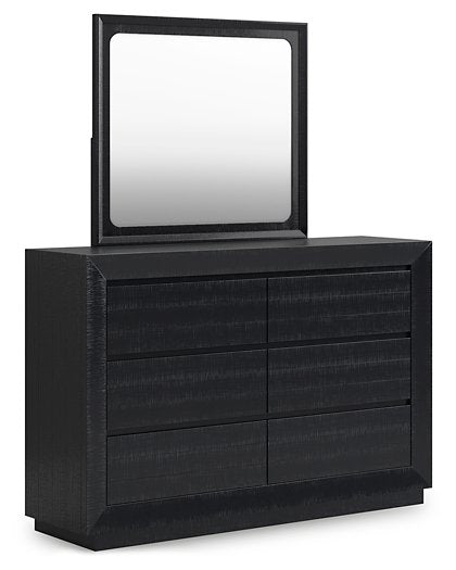 Londer Dresser and Mirror - Furniture Bros & Mattress (Bolingbrook, IL)