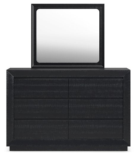Londer Dresser and Mirror - Furniture Bros & Mattress (Bolingbrook, IL)