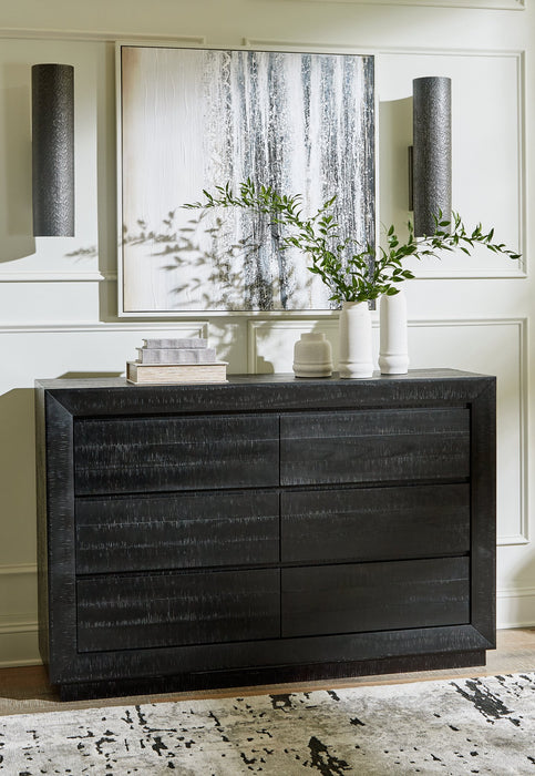 Londer Dresser and Mirror - Furniture Bros & Mattress (Bolingbrook, IL)