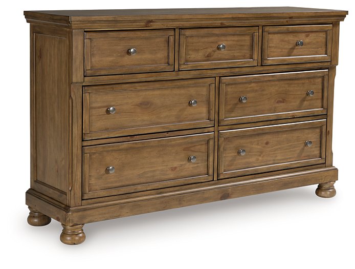Feddinger Dresser and Mirror - Furniture Bros & Mattress (Bolingbrook, IL)