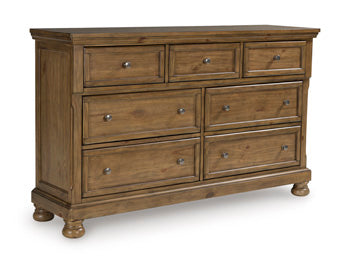 Feddinger Dresser and Mirror - Furniture Bros & Mattress (Bolingbrook, IL)