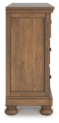 Feddinger Dresser and Mirror - Furniture Bros & Mattress (Bolingbrook, IL)