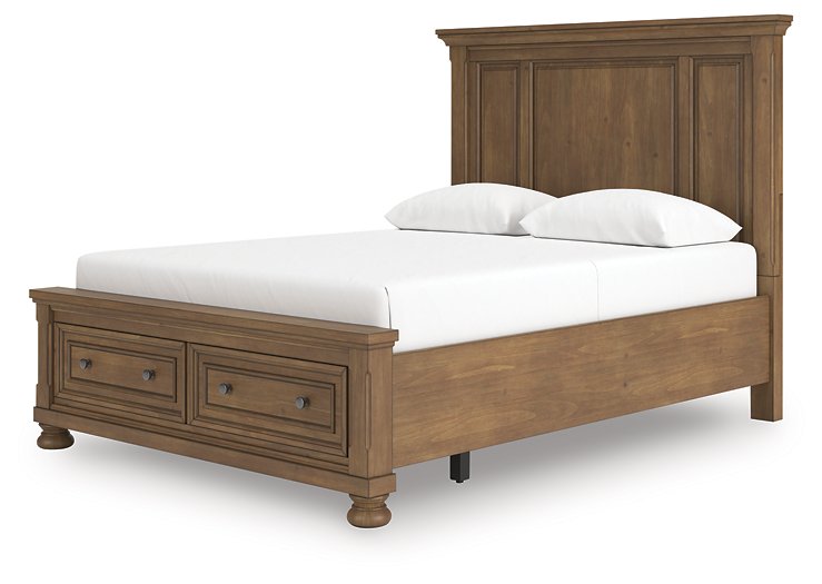 Feddinger Panel Storage Bed - Furniture Bros & Mattress (Bolingbrook, IL)