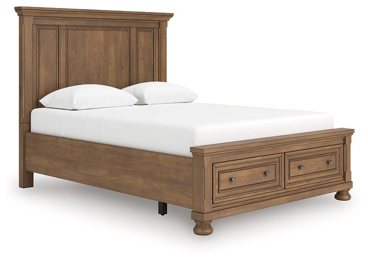 Feddinger Panel Storage Bed - Furniture Bros & Mattress (Bolingbrook, IL)