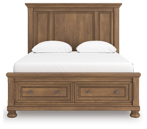 Feddinger Panel Storage Bed - Furniture Bros & Mattress (Bolingbrook, IL)