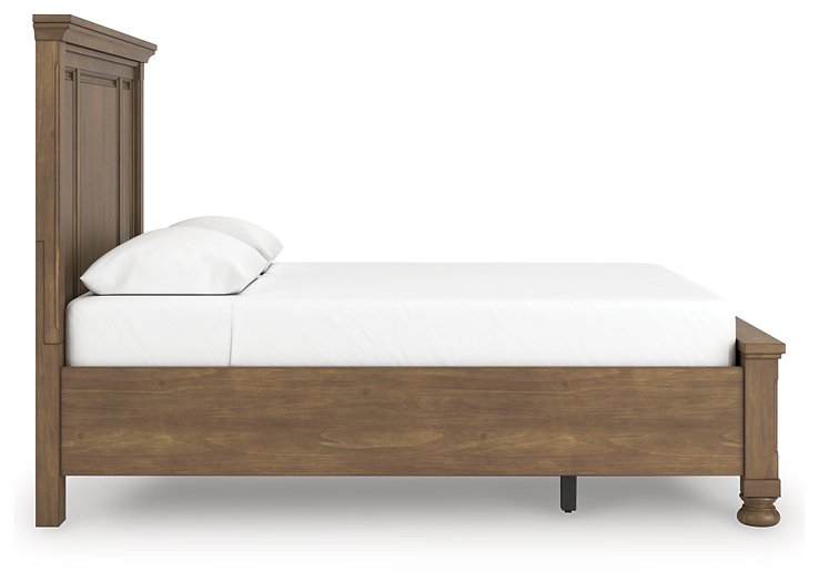 Feddinger Panel Storage Bed - Furniture Bros & Mattress (Bolingbrook, IL)