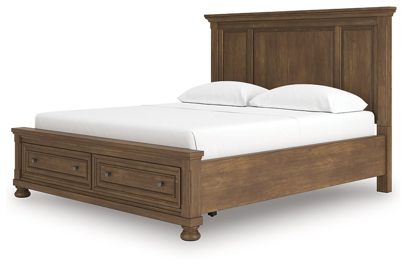 Feddinger Panel Storage Bed - Furniture Bros & Mattress (Bolingbrook, IL)
