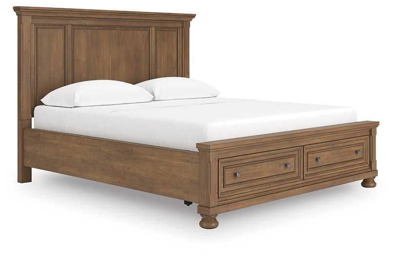 Feddinger Panel Storage Bed - Furniture Bros & Mattress (Bolingbrook, IL)