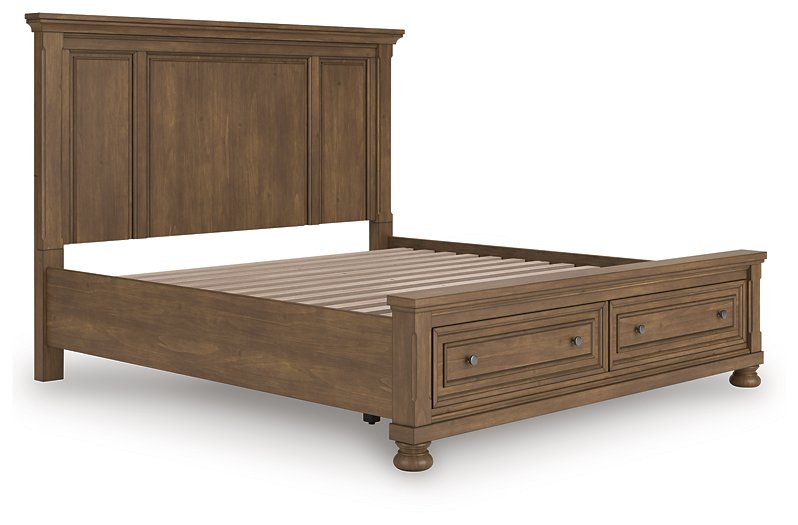 Feddinger Panel Storage Bed - Furniture Bros & Mattress (Bolingbrook, IL)