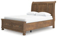 Feddinger Panel Storage Bed - Furniture Bros & Mattress (Bolingbrook, IL)