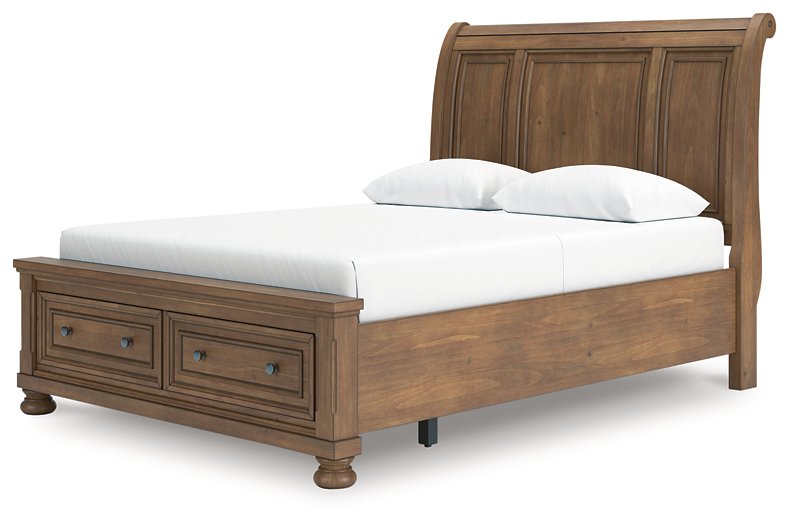 Feddinger Panel Storage Bed - Furniture Bros & Mattress (Bolingbrook, IL)