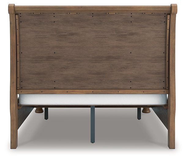 Feddinger Panel Storage Bed - Furniture Bros & Mattress (Bolingbrook, IL)