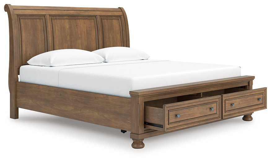 Feddinger Panel Storage Bed - Furniture Bros & Mattress (Bolingbrook, IL)