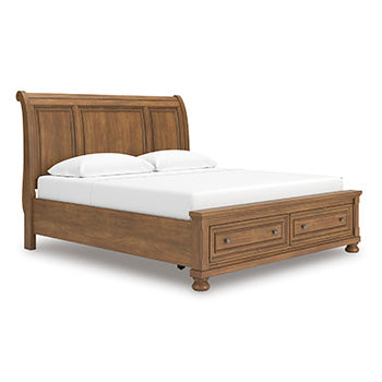 Feddinger Panel Storage Bed - Furniture Bros & Mattress (Bolingbrook, IL)