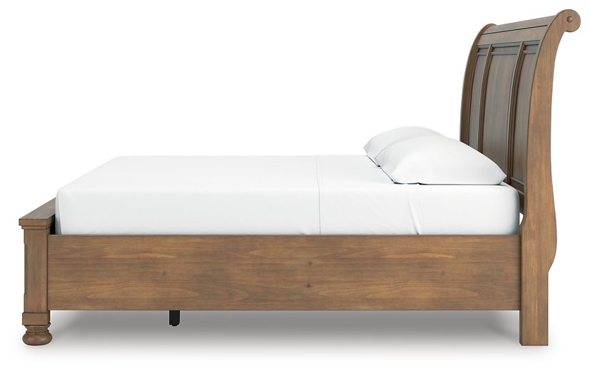 Feddinger Panel Storage Bed - Furniture Bros & Mattress (Bolingbrook, IL)