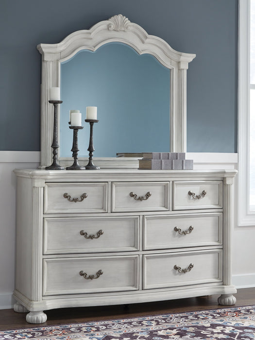 Montelaine Dresser and Mirror - Furniture Bros & Mattress (Bolingbrook, IL)
