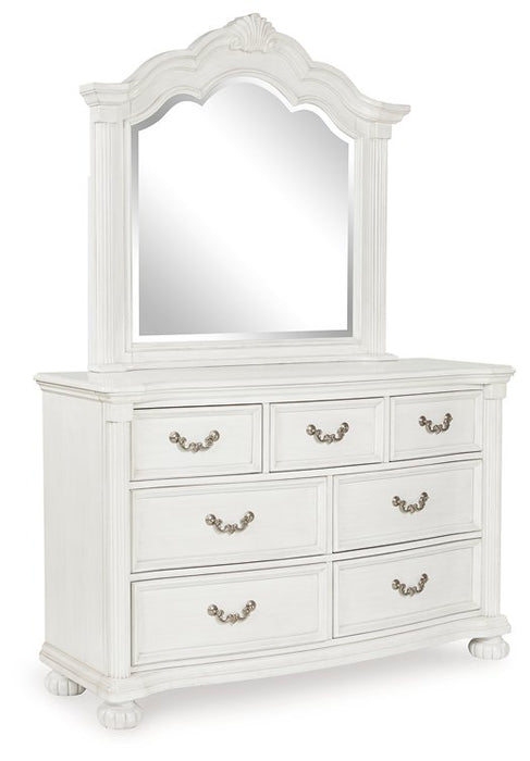 Montelaine Dresser and Mirror - Furniture Bros & Mattress (Bolingbrook, IL)