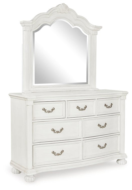 Montelaine Dresser and Mirror - Furniture Bros & Mattress (Bolingbrook, IL)