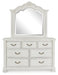 Montelaine Dresser and Mirror - Furniture Bros & Mattress (Bolingbrook, IL)