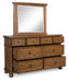 Chadworth Dresser and Mirror - Furniture Bros & Mattress (Bolingbrook, IL)